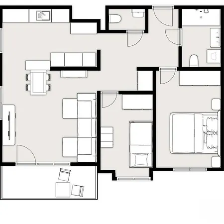 Pineapple Ochota 3 Rooms, Ac, Parking